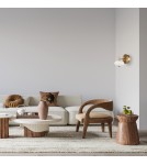 Retro wall lamps - Italux Nico LED wall lamp 5W 3000K 480 lm Black, gold WL-8545-1-BK-GD - product 2