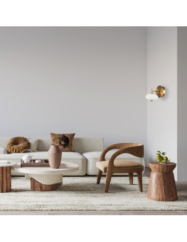 Italux Nico Kinkiet LED 5W 3000K 480 lm Czarny, złoty WL-8545-1-BK-GD - produkt 2