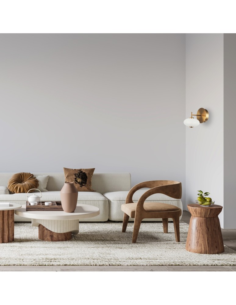 Italux Nico Kinkiet LED 5W 3000K 480 lm Czarny, złoty WL-8545-1-BK-GD