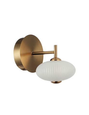 Italux Nico LED wall lamp 5W 3000K 480 lm Black, gold WL-8545-1-BK-GD