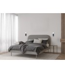 Scandinavian style wall lamps - Italux Macera Wall lamp 1xE27 sand black WL-33849-1-BK - product 2