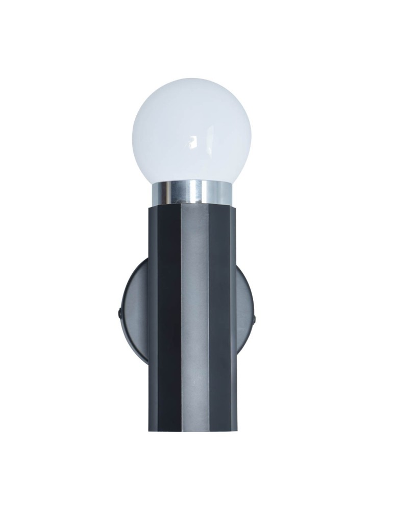 Scandinavian style wall lamps - Italux Macera Wall lamp 1xE27 sand black WL-33849-1-BK - product kolory-swiatla.pl 1