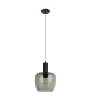 Single pendant lamps - Italux Aprica Pendant 1xE27 Black PND-59769-BK-SG - product 1