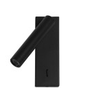 Italux Cali Kinkiet 3000K 153lm Piaskowany czarny WL-21017-BL