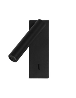 Italux Cali Wall lamp 3000K 153lm Sandblasted black WL-21017-BL