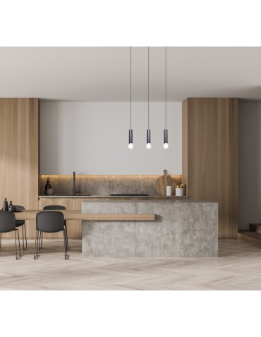 Italux Macera Pendant 3xE27 sand black PND-33849-3-BK - product 2