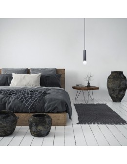 Italux Macera Wisząca 1xE27 piaskowy czarny PND-33849-1-BK - produkt 2