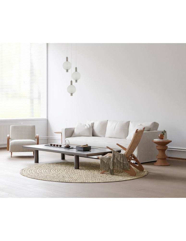 Triple pendant lamps - Italux Lenti LED Pendant 18W 3000K 1507 lm Black, Gold PND-83631-3-SC-WH - product kolory-swiatla.pl 2