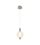 Single pendant lamps - Italux Lenti LED Pendant 7W 3000K 595 lm Black, Gold PND-83631-1-SC-WH - product 1
