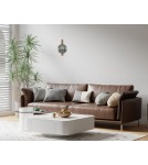 Italux Lenti Wisząca LED 7W 3000K 310 lm Czarny, złoty PND-83631-1-BRO-SG