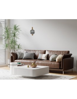 Italux Lenti Wisząca LED 7W 3000K 310 lm Czarny, złoty PND-83631-1-BRO-SG - produkt 2