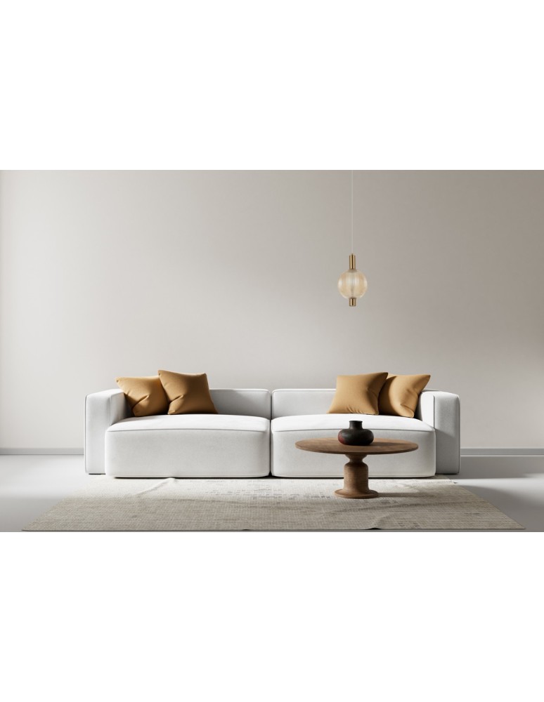 Single pendant lamps - Italux Lenti LED Pendant 7W 3000K 553 lm Black, Gold PND-83631-1-AB-AMB - product kolory-swiatla.pl 2