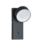 Wall lamps for bedrooms - Italux Fonten LED wall lamp 1.8W 4000K 489 lm Sandblasted black WL-47380-1-BK - product 1