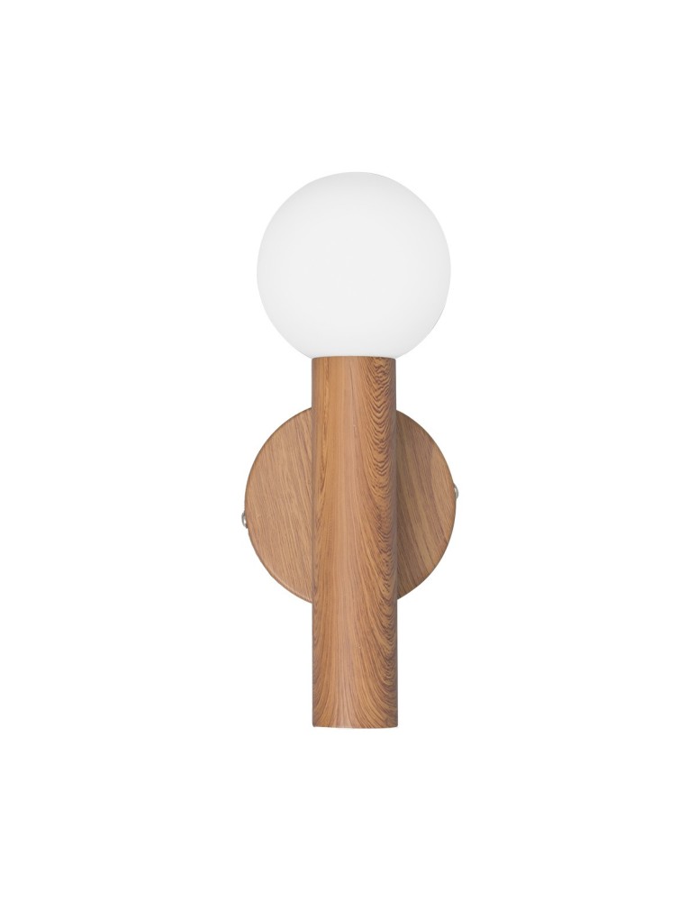 Scandinavian style wall lamps - Italux Filano Wall lamp 1xG9 Brown WL-33574-1-WD - product kolory-swiatla.pl 3