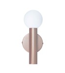 Scandinavian style wall lamps - Italux Filano Wall lamp 1xG9 Coffee WL-33574-1-CF - product 3