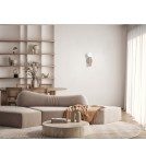 Scandinavian style wall lamps - Italux Filano Wall lamp 1xG9 Coffee WL-33574-1-CF - product 2