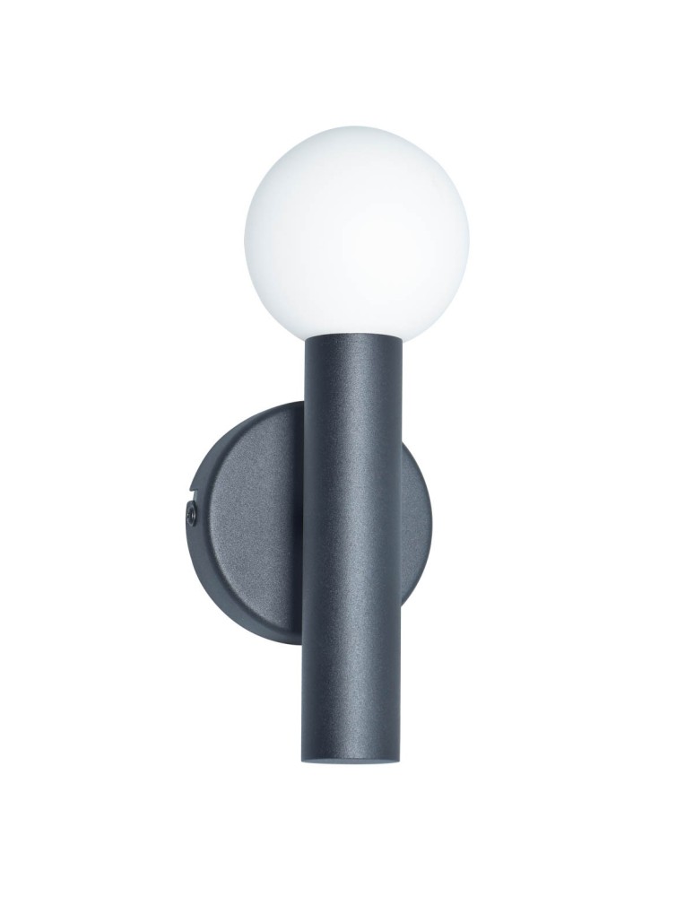 Scandinavian style wall lamps - Italux Filano Wall lamp 1xG9 sand black WL-33574-1-BK - product kolory-swiatla.pl 3