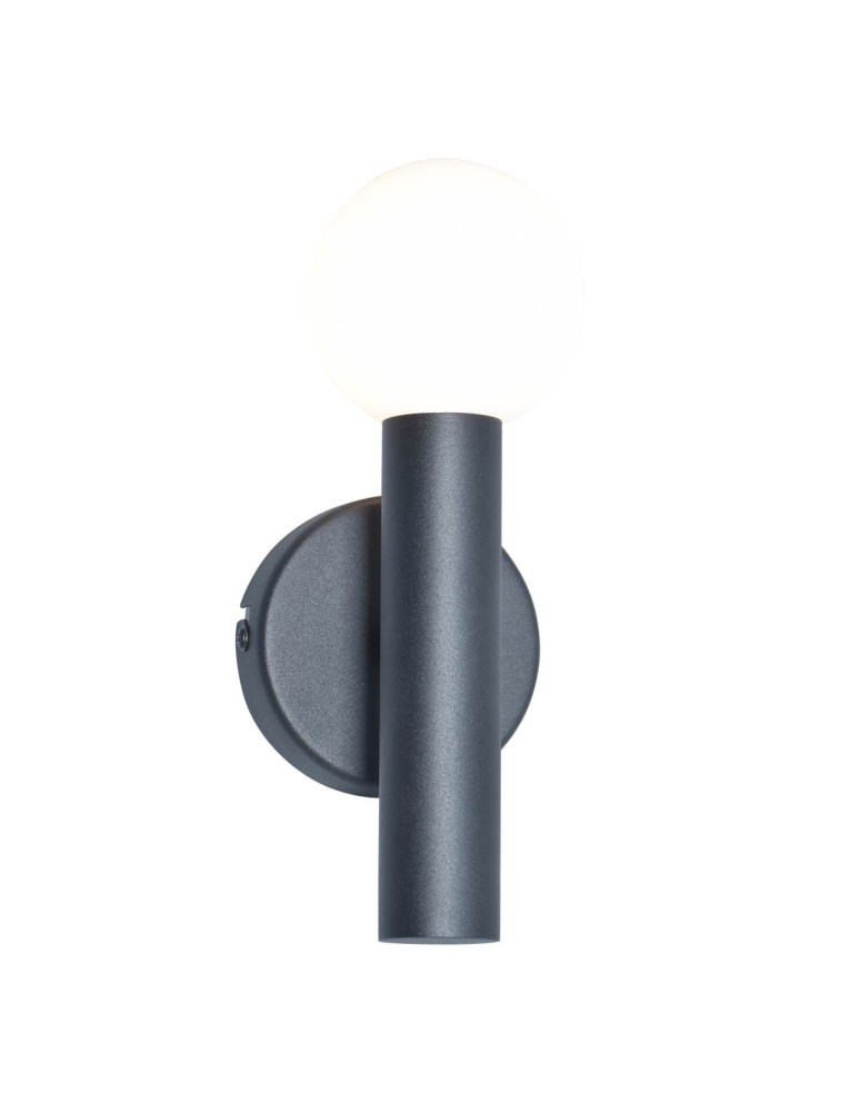 Scandinavian style wall lamps - Italux Filano Wall lamp 1xG9 sand black WL-33574-1-BK - product kolory-swiatla.pl 1