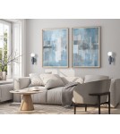 Scandinavian style wall lamps - Italux Filano Wall lamp 1xG9 sand black WL-33574-1-BK - product 2