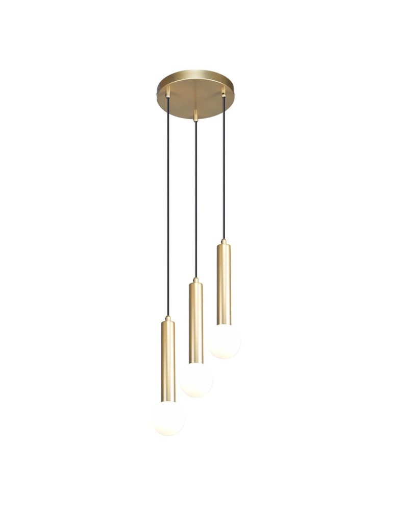 Triple pendant lamps - Italux Filano Pendant 3xG9 Gold PND-33574-3-GD - product kolory-swiatla.pl 1