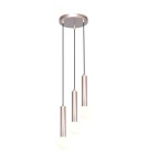 Triple pendant lamps - Italux Filano Pendant 3xG9 Coffee PND-33574-3-CF. - product 1