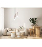 Triple pendant lamps - Italux Filano Pendant 3xG9 Coffee PND-33574-3-CF. - product 2