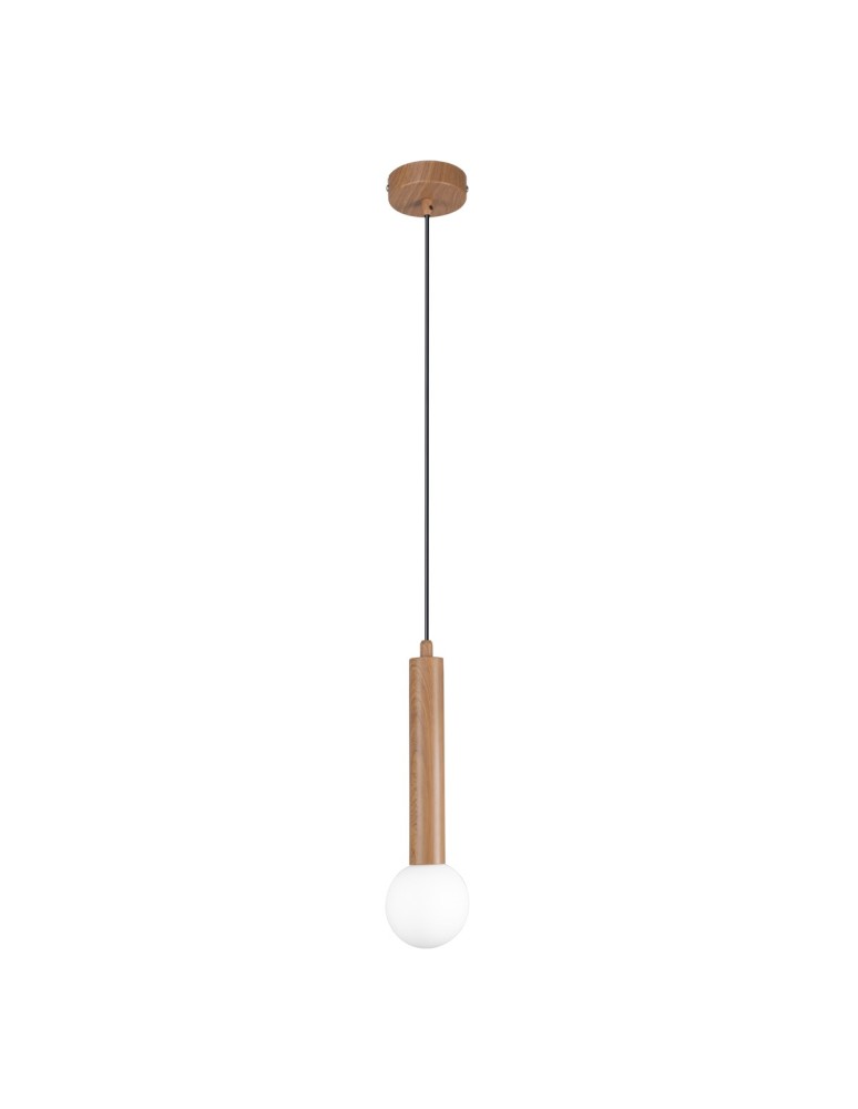 Single pendant lamps - Italux Filano Pendant 1xG9 Brown PND-33574-1-WD - product kolory-swiatla.pl 3