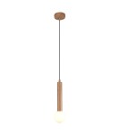 Single pendant lamps - Italux Filano Pendant 1xG9 Brown PND-33574-1-WD - product 1