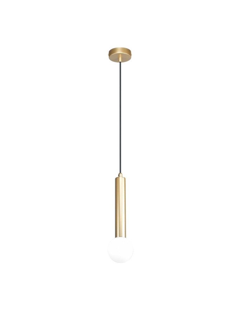 Single pendant lamps - Italux Filano Pendant 1xG9 Gold PND-33574-1-GD - product kolory-swiatla.pl 3