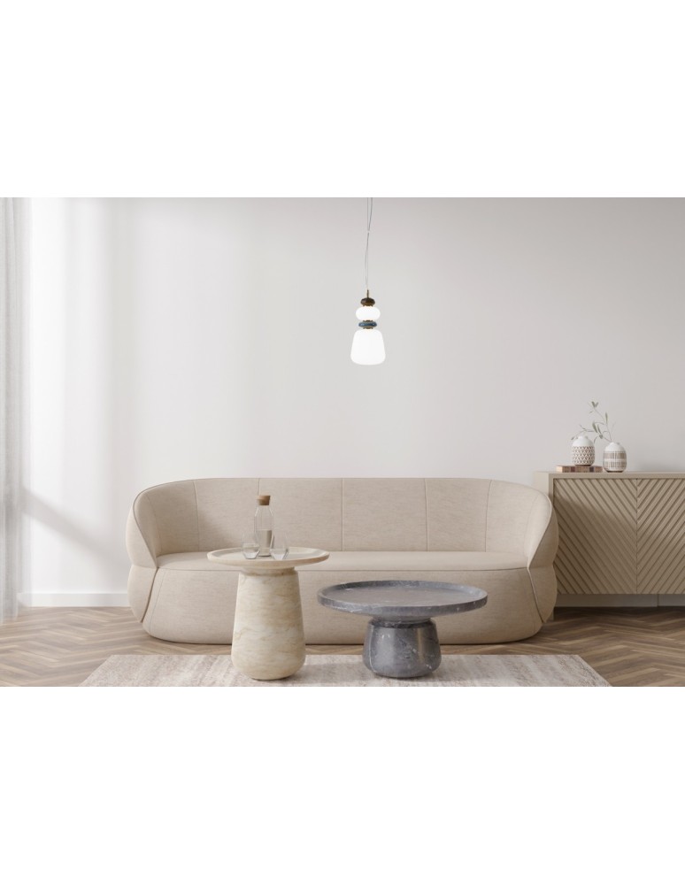 Single pendant lamps - Italux Evans Pendant LED 12W 3000K 1500 lm Gold PND-94981V-3C-GD. - product kolory-swiatla.pl 2