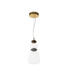 Single pendant lamps - Italux Evans Pendant LED 12W 3000K 1500 lm Gold PND-94981V-3C-GD. - product 3