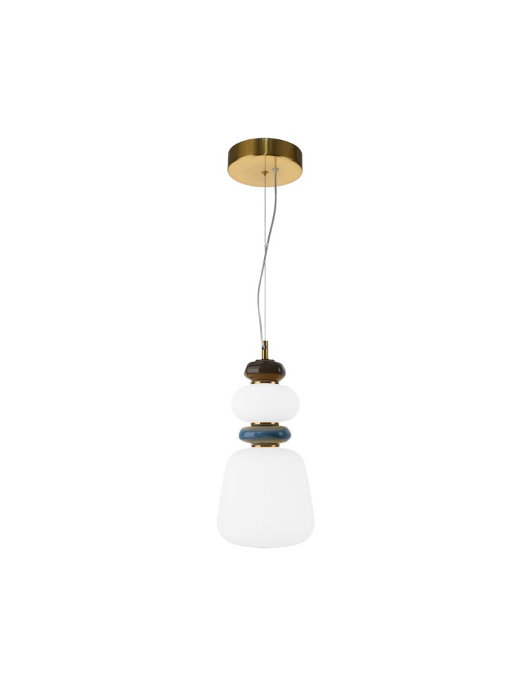 Single pendant lamps - Italux Evans Pendant LED 12W 3000K 1500 lm Gold PND-94981V-3C-GD. - product kolory-swiatla.pl 3