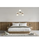 Designer pendant lamps - Italux Evans LED Pendant 33W 3000K 3950 lm Gold PND-94981-4B-GD. - product 2