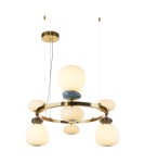 Designer pendant lamps - Italux Evans LED Pendant 33W 3000K 3950 lm Gold PND-94981-4B-GD. - product 1