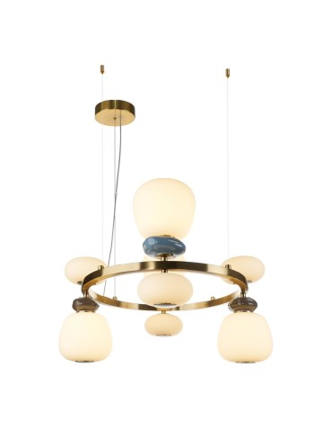 Italux Evans Wisząca LED 33W 3000K 3950 lm Złoty PND-94981-4B-GD