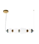 Italux Evans Wisząca LED 22W 3000K 2660 lm Złoty PND-94981-4A-GD