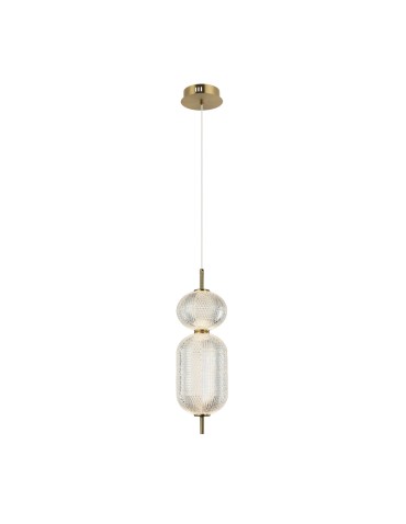 Italux Corado LED Pendant 15W 3000K 1647 lm Gold PND-81438-1C-GD.