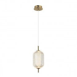 Italux Corado Wisząca LED 10W 3000K 1050 lm Złoty PND-81438-1B-GD