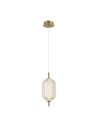 Italux Corado LED Pendant 10W 3000K 1050 lm Gold PND-81438-1B-GD.
