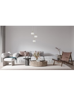 Italux Corado Wisząca LED 12W 3000K 1084 lm Złoty PND-81418-3-BK-GD - produkt 2