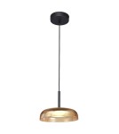 Italux Colle Wisząca LED 12W 3000K 1500 lm Żółty, czarny PND-48529-BK-YLL