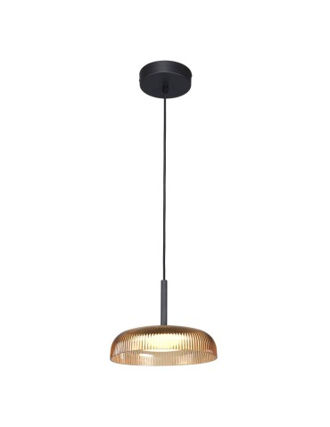 Italux Colle Wisząca LED 12W 3000K 1500 lm Żółty, czarny PND-48529-BK-YLL