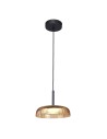 Italux Colle LED Pendant 12W 3000K 1500 lm Yellow, Black PND-48529-BK-YLL