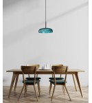 Italux Colle Wisząca LED 12W 3000K 1500 lm Zielony, czarny PND-48529-BK-BLU