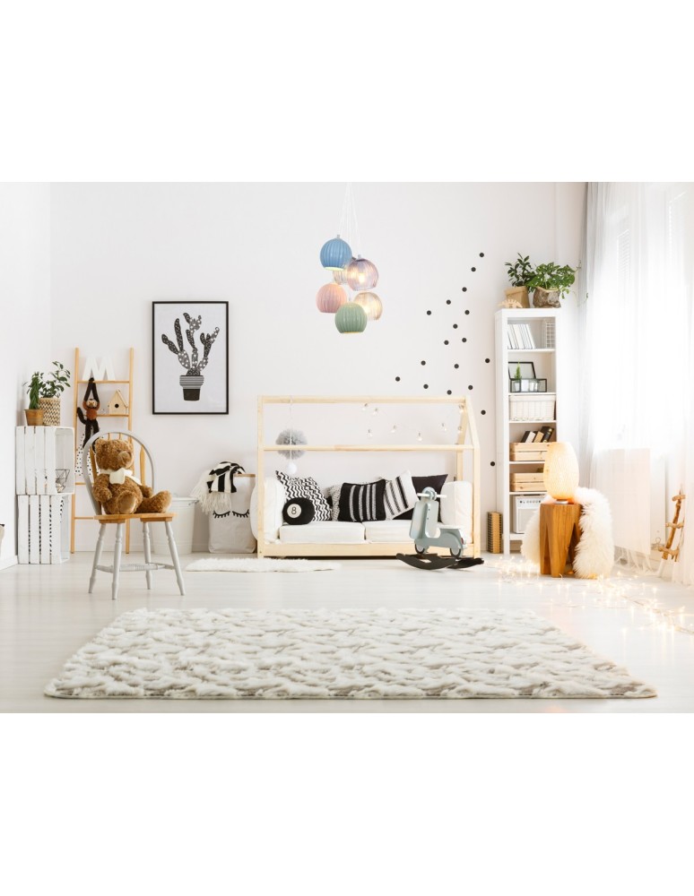 Multicolored pendant lamps - Italux Cases Pendant 6xE14 White matte PND-94794-6B-MLTI - product kolory-swiatla.pl 2