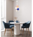 Multicolored pendant lamps - Italux Cases Pendant 4xE14 White matte PND-94794-4A-MLTI - product 2