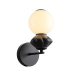 Designer wall lamps - Italux Balos LED wall lamp 5W 3000K 550 lm Black mat WL-94921-1B-BK - product 1