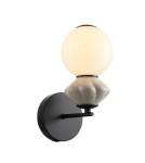 Designer wall lamps - Italux Balos LED wall lamp 5W 3000K 550 lm Black mat WL-94921-1A-BK - product 1