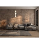 Italux Balos Wisząca LED 14W 3000K 1600 lm Czarny mat PND-94921-3V-BK