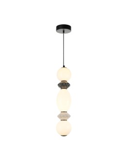 Italux Balos LED Pendant 14W 3000K 1600 lm Matte Black PND-94921-3V-BK